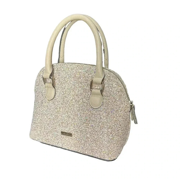 Aldo Handbags - Aldo Pink and Gold Glitter Handbag Trendy Sparkly Sparkle Purse